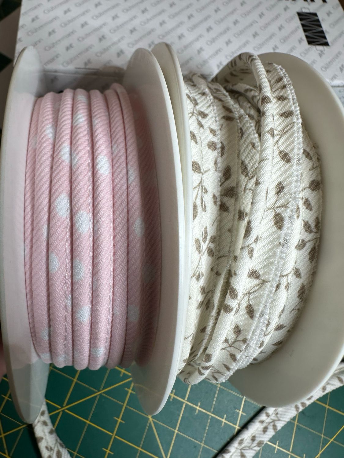 Lot passepoils imprimés