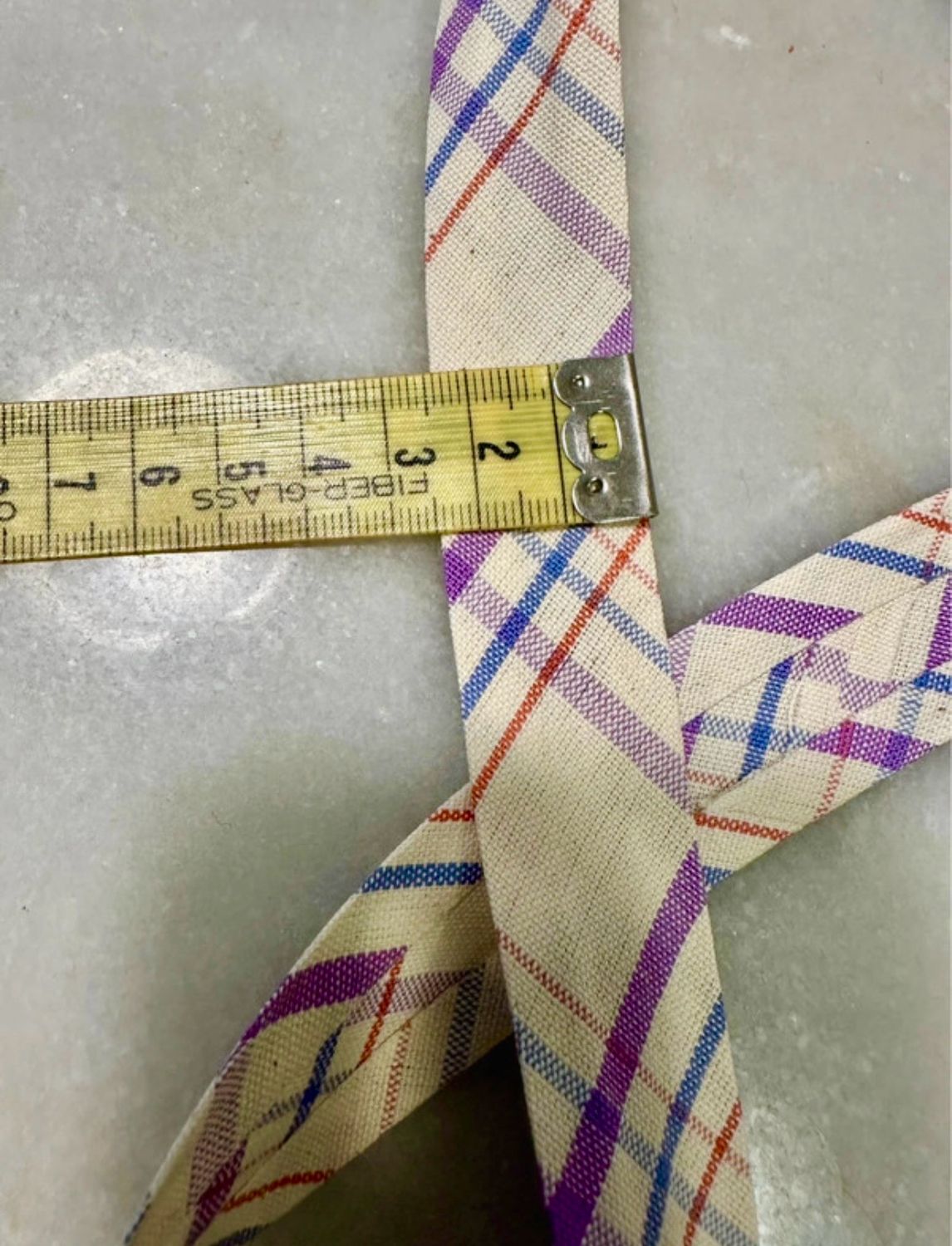 Biais coton. Prix au mètre