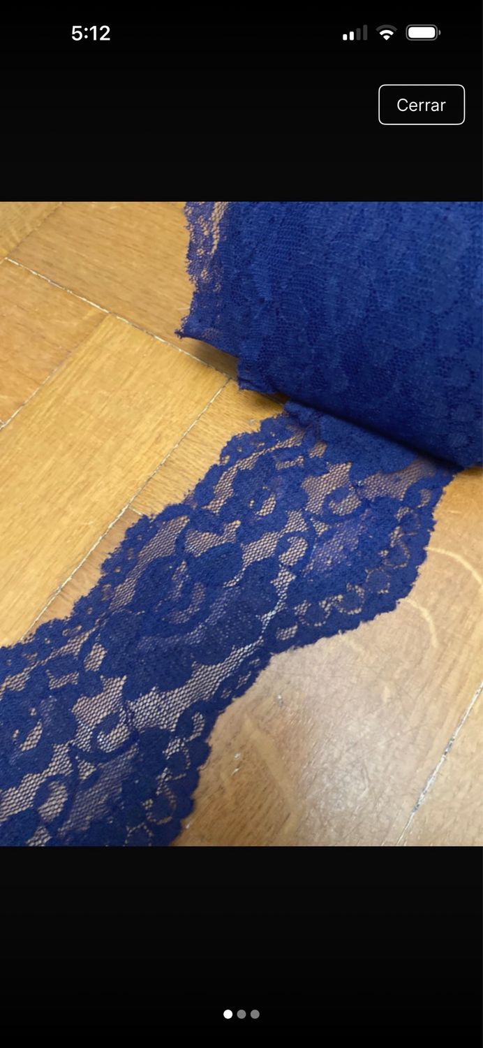 Dentelle au mètre