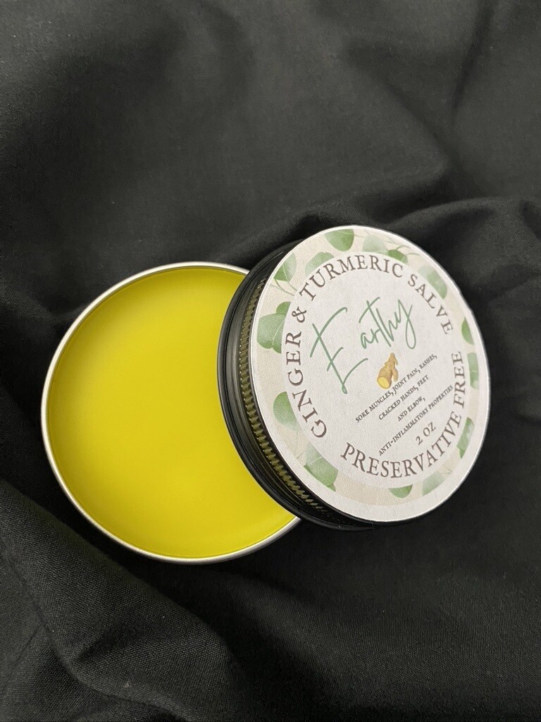Ginger and Turmeric Salve Ginger and Turmeric Salve