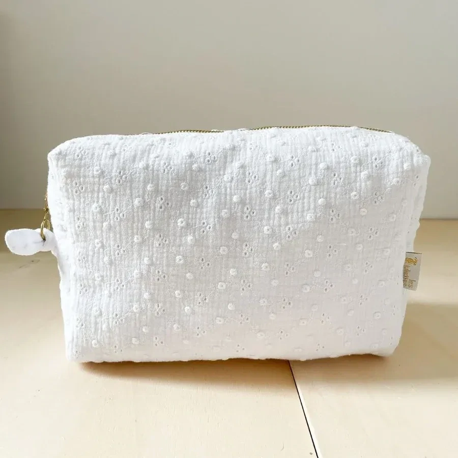 Trousse De Toilette DECLEOR Mary Cohr Blanche Rembourrée Et Protectrice - Voyage