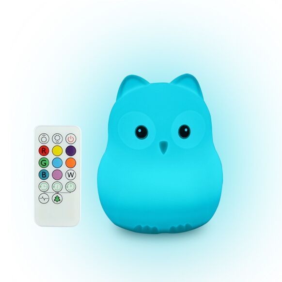 Veilleuse Silicone Chouette