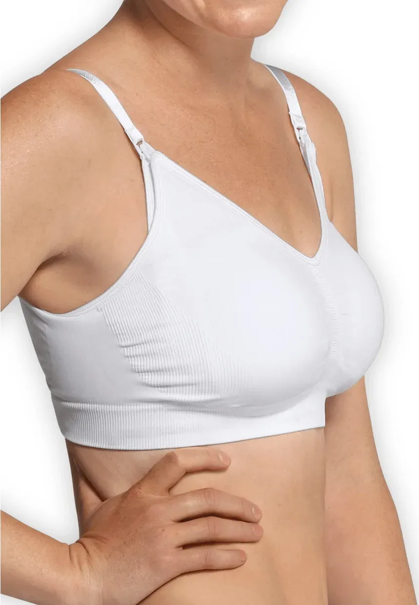 Soutien-Gorge de Grossesse et Allaitement Blanc -Taille  S-
