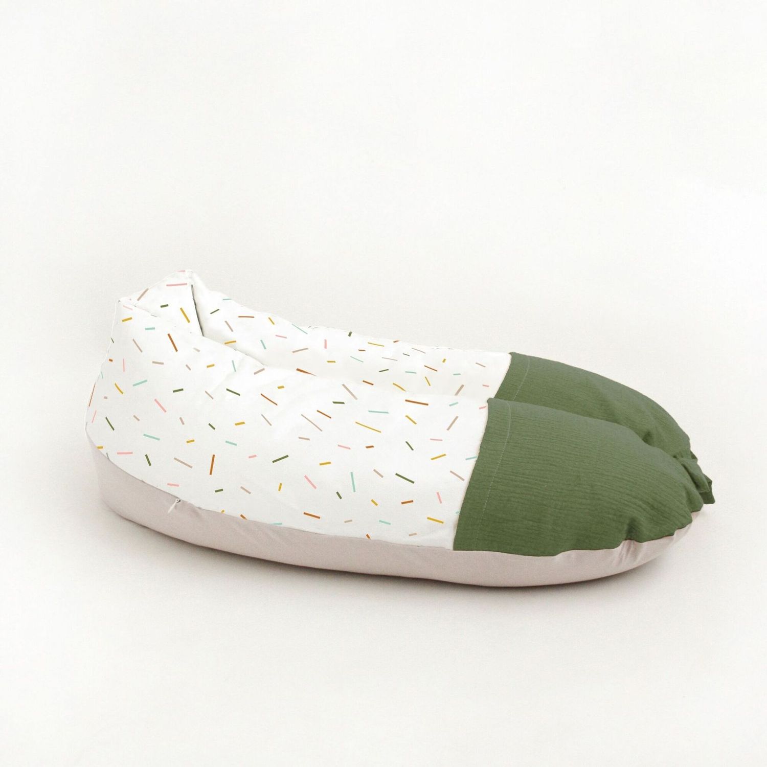 Coussin d'Allaitement et de Relaxation "Olive"
