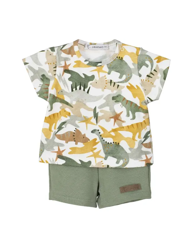 Ensemble Garçon Dinosaure - Taille 3 Mois -