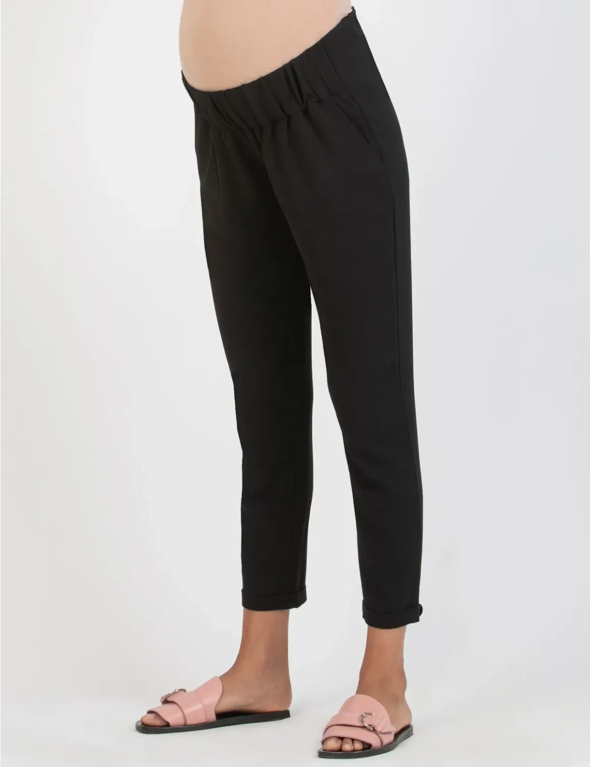 Pantalon Fluide de Maternité "Noir" - Taille XS -