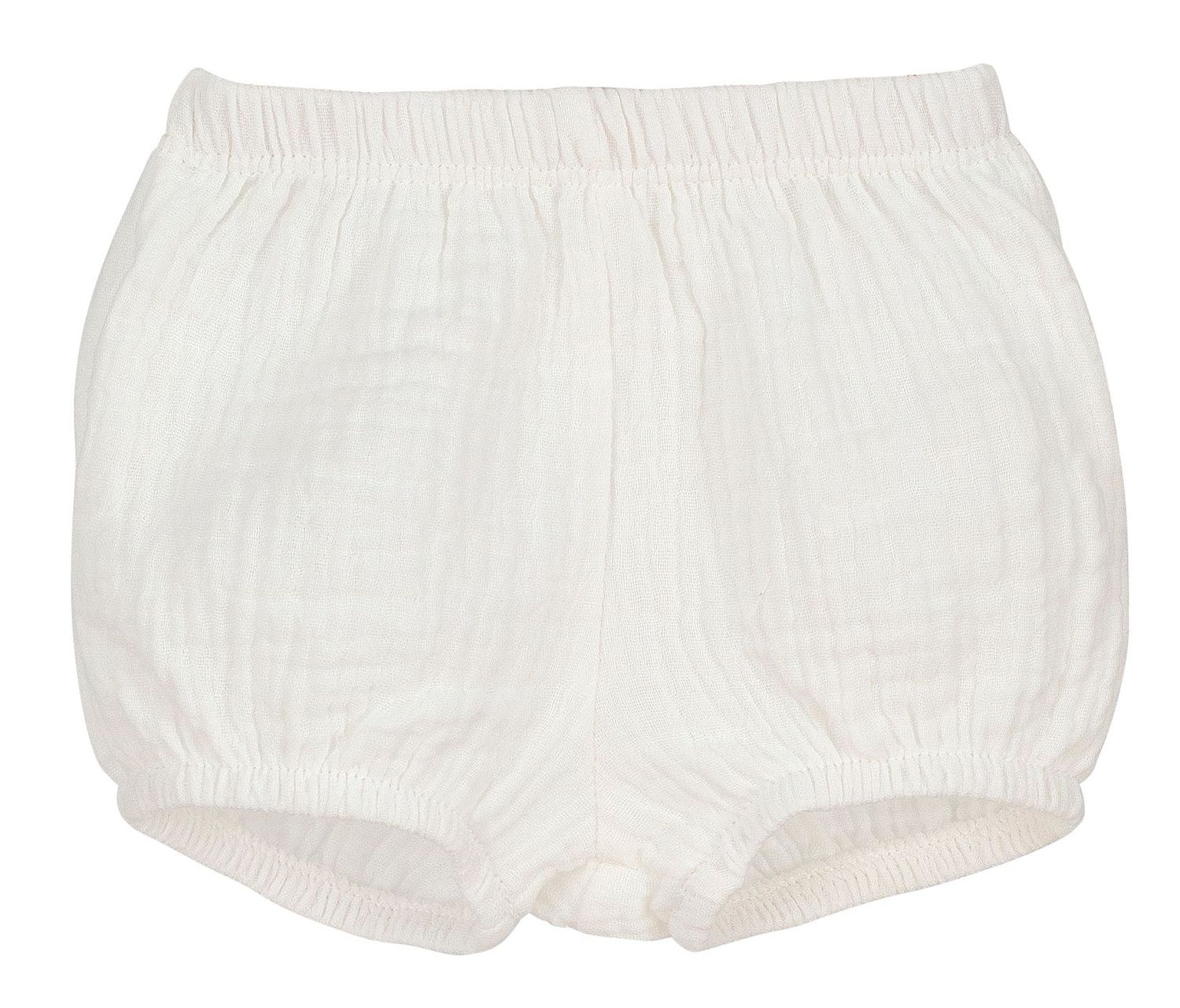 Culotte Gaze de Coton "Blanche" - Taille 3 Mois -