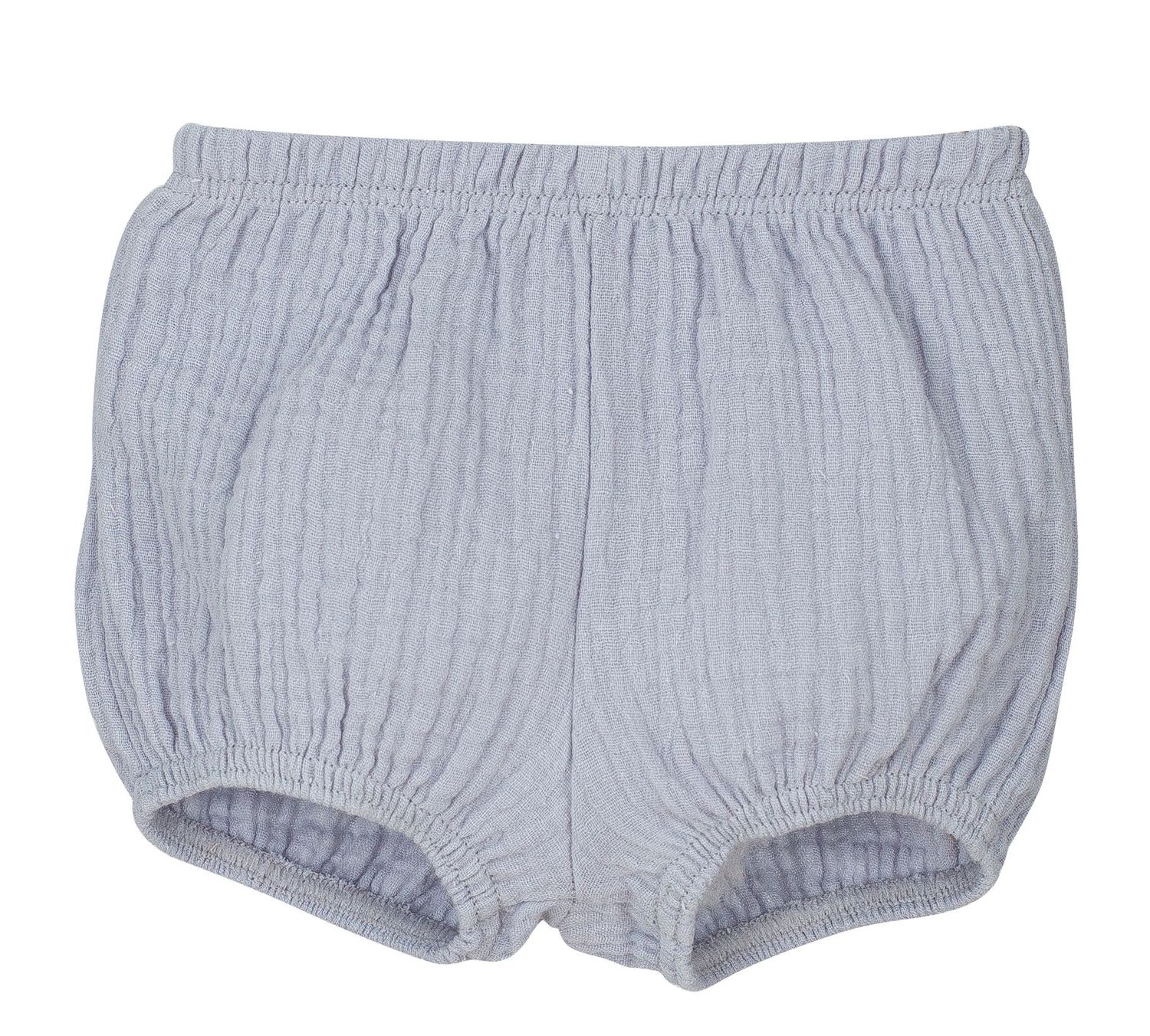 Culotte Gaze de Coton "Bleu/Gris" - Taille 6 Mois -