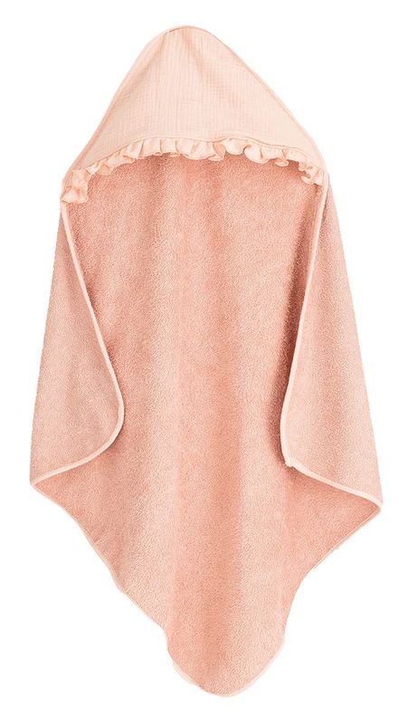 Cape de Bain à Volants - Rose, vert ou bleu -