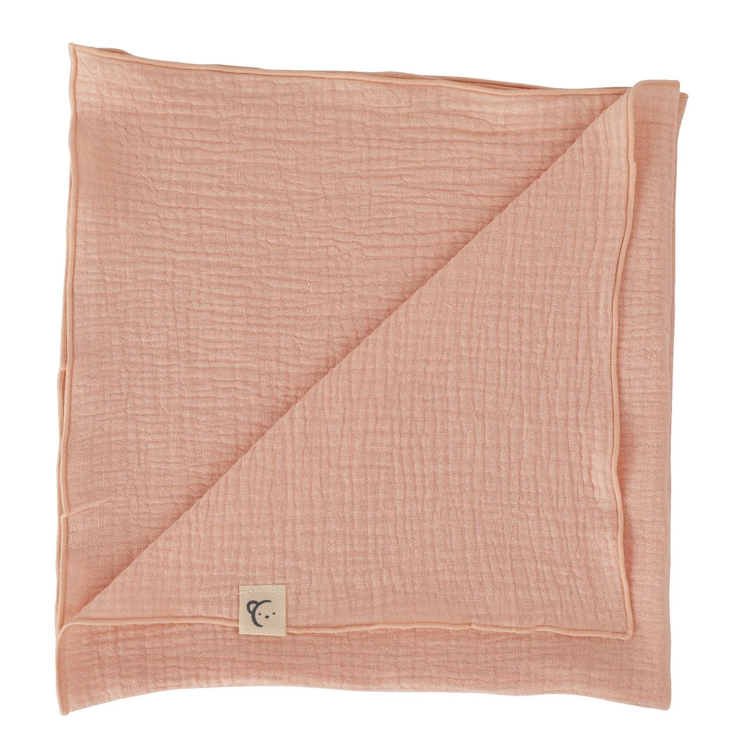 Lange Gaze de Coton 60x60 cm - Rose -