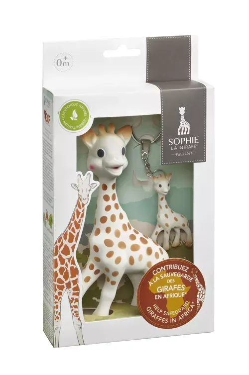 Coffret Sophie la Girafe et son Porte-Clé