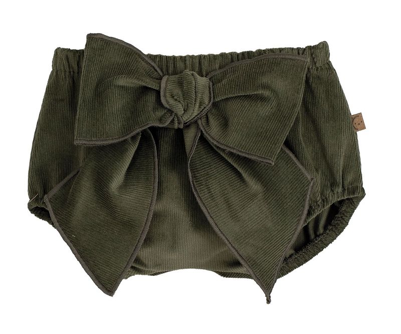 Culotte Velours Fille Kaki - Taille 18 Mois - Culotte Velours Fille Kaki - Taille 18 Mois -