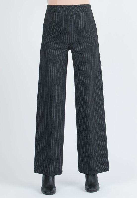 Pantalon de Maternité à Fines Rayures - Taille S -