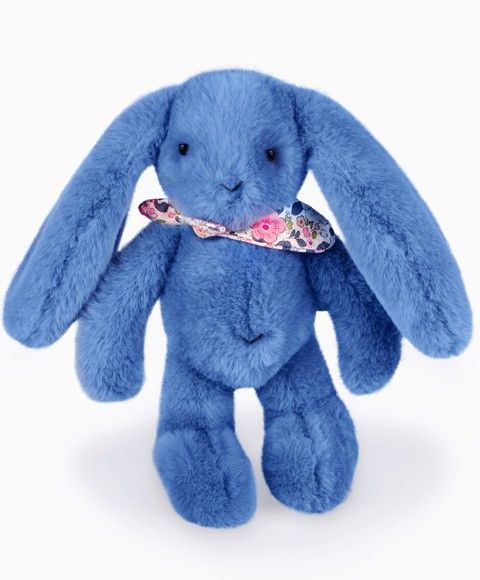 Lapin Peluche Bandana Bleu Lapin Peluche Bandana Bleu