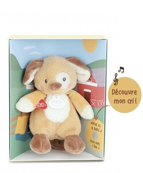 Peluche Chien avec Boîte Sonore Peluche Chien avec Boîte Sonore