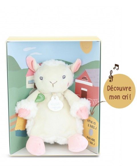 Peluche Mouton avec Boîte Sonore Peluche Mouton avec Boîte Sonore