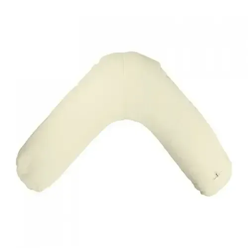Coussin de Maternité et d'Allaitement 160 cm Déhoussable - Ecru -