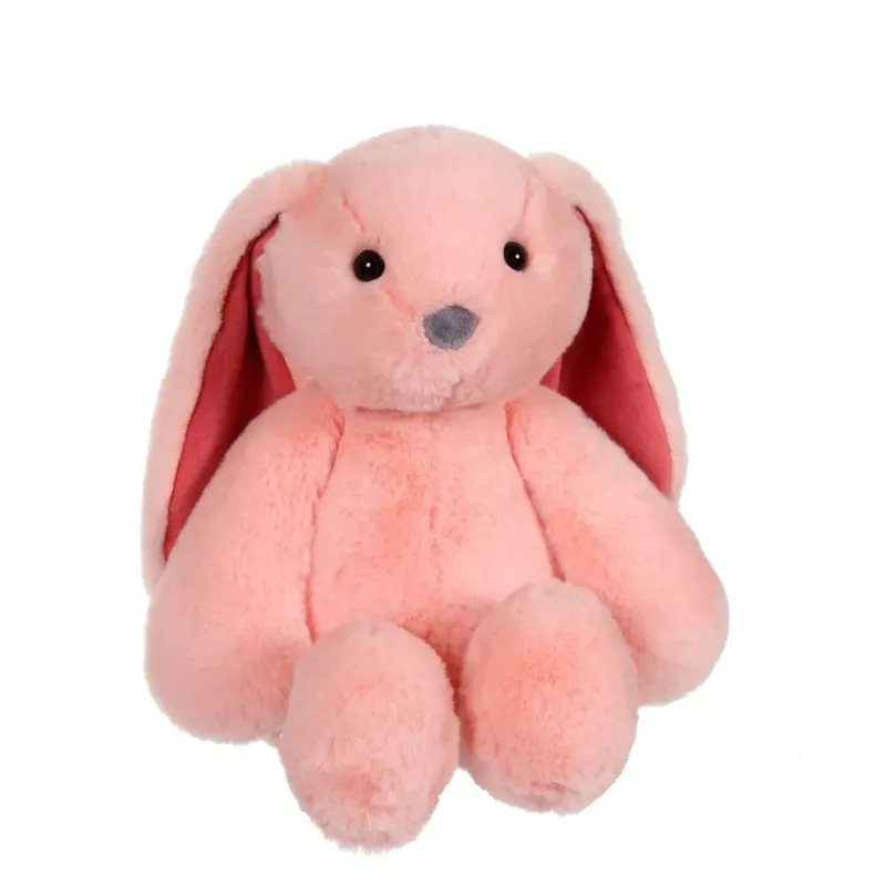Peluche Lapin Rose - 28 cm -