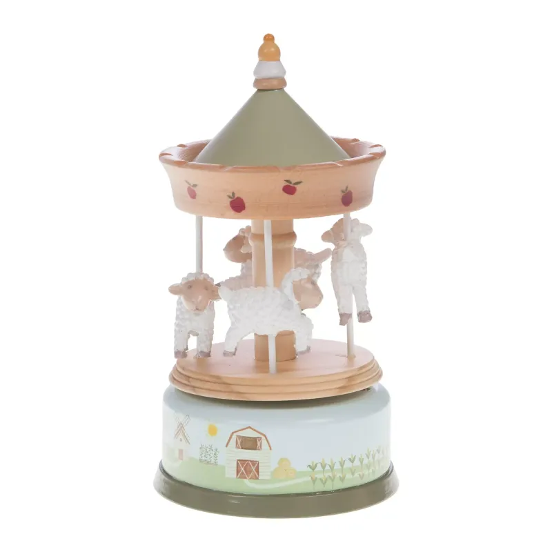 Carrousel Musical A La Ferme - Moutons -