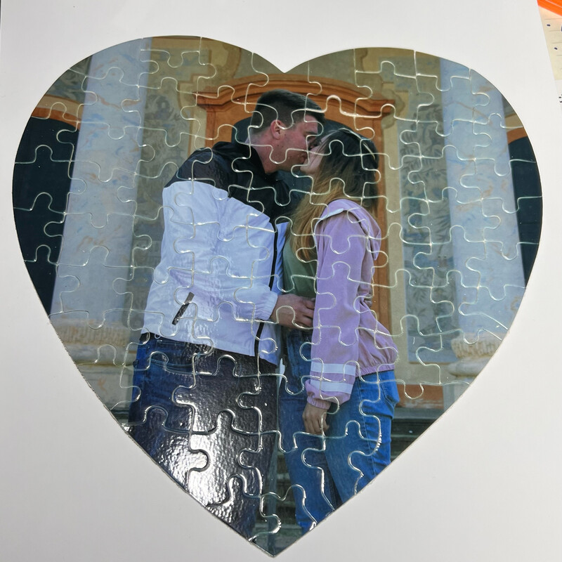 Herz Fotopuzzle