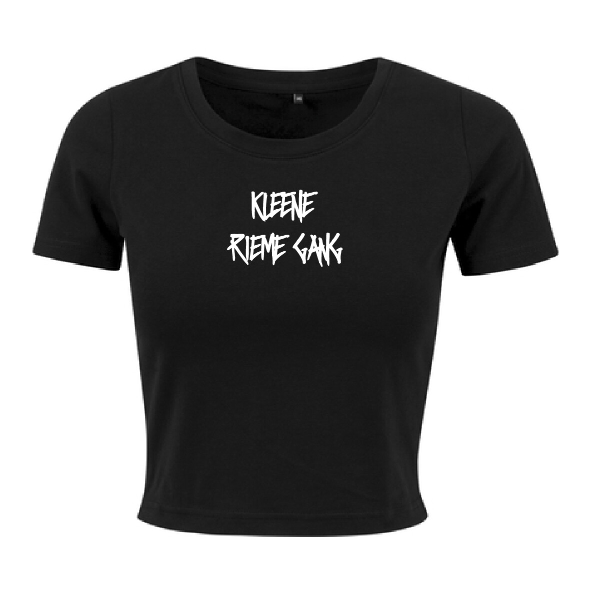 Kleene Rieme Gang Crop T-Shirt Damen