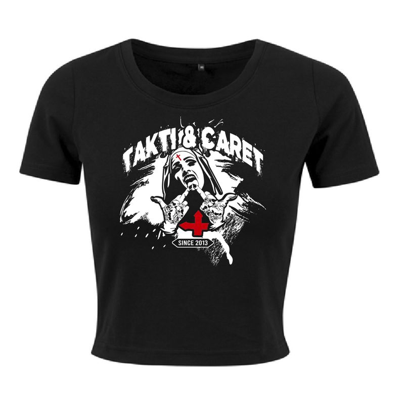Takti & Caret Crop T-Shirt