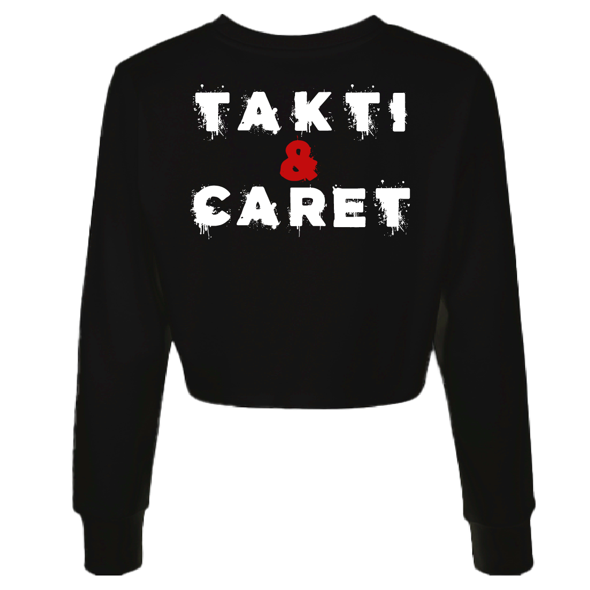 Takti & Caret Crop Hoodie