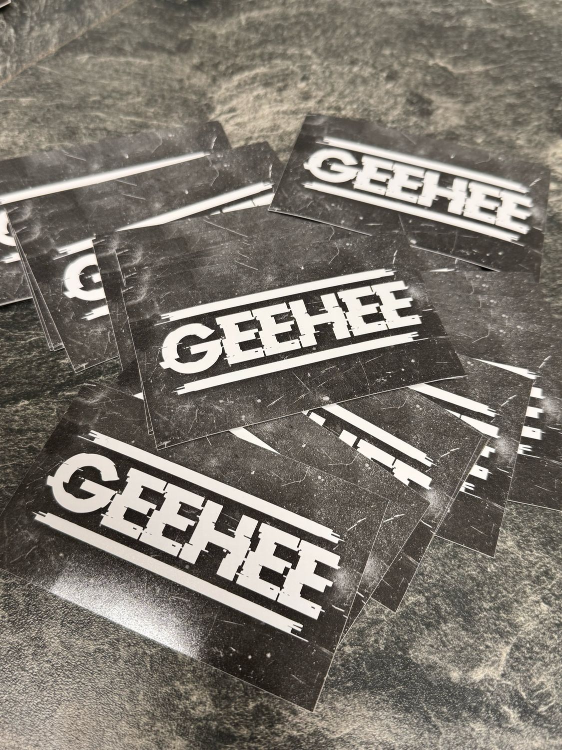 Geehee Sticker