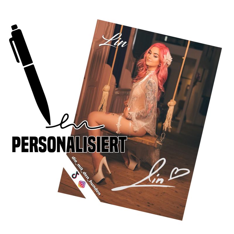Autogrammkarte Erotik Personalisiert Autogrammkarte Erotik Personalisiert
