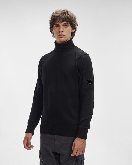 MAGLIA LAMBSWOOL ROLL NECK CP COMPANY