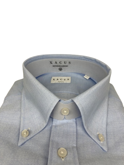 CAMICIA OXFORD CELESTE XACUS