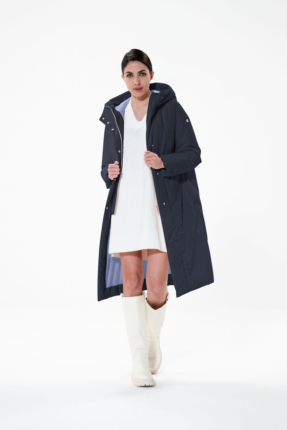 PARKA REIKE CERTOSA BLU DUNO