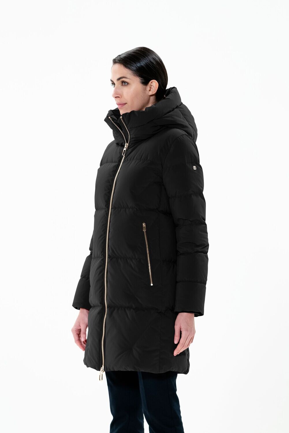 PARKA PURIA CERTOSA NERO DUNO