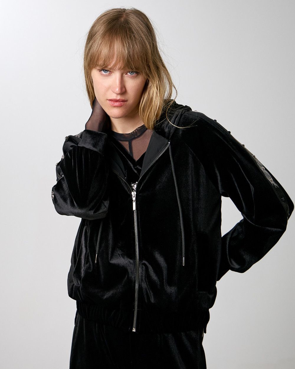 GIUBBOTTO VELLUTO ACCESS FASHION