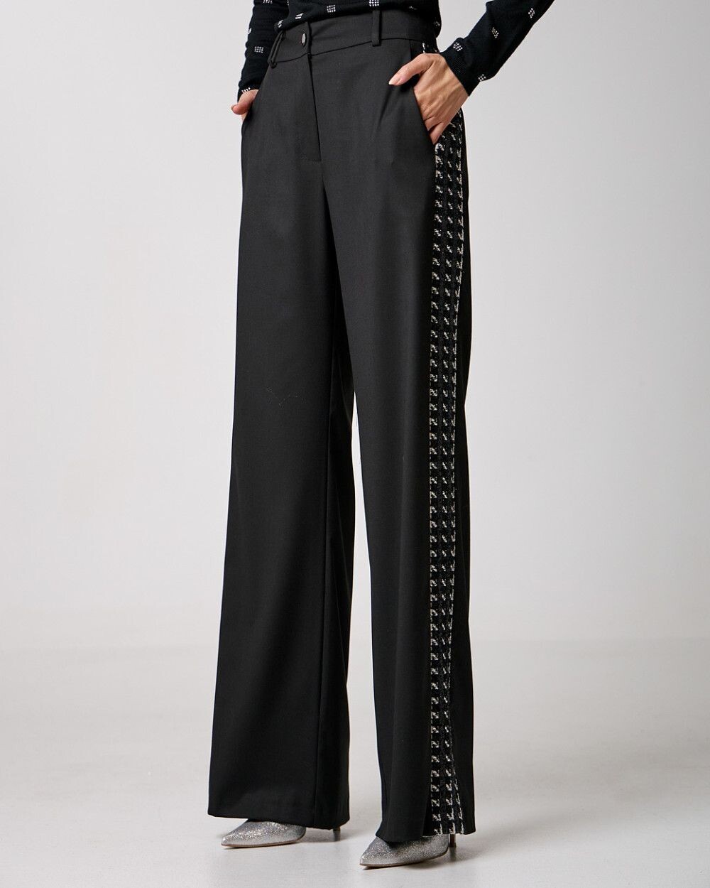 PANTALONE TWEED ACCESS FASHION