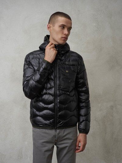 PIUMINO WAVE NERO BLAUER
