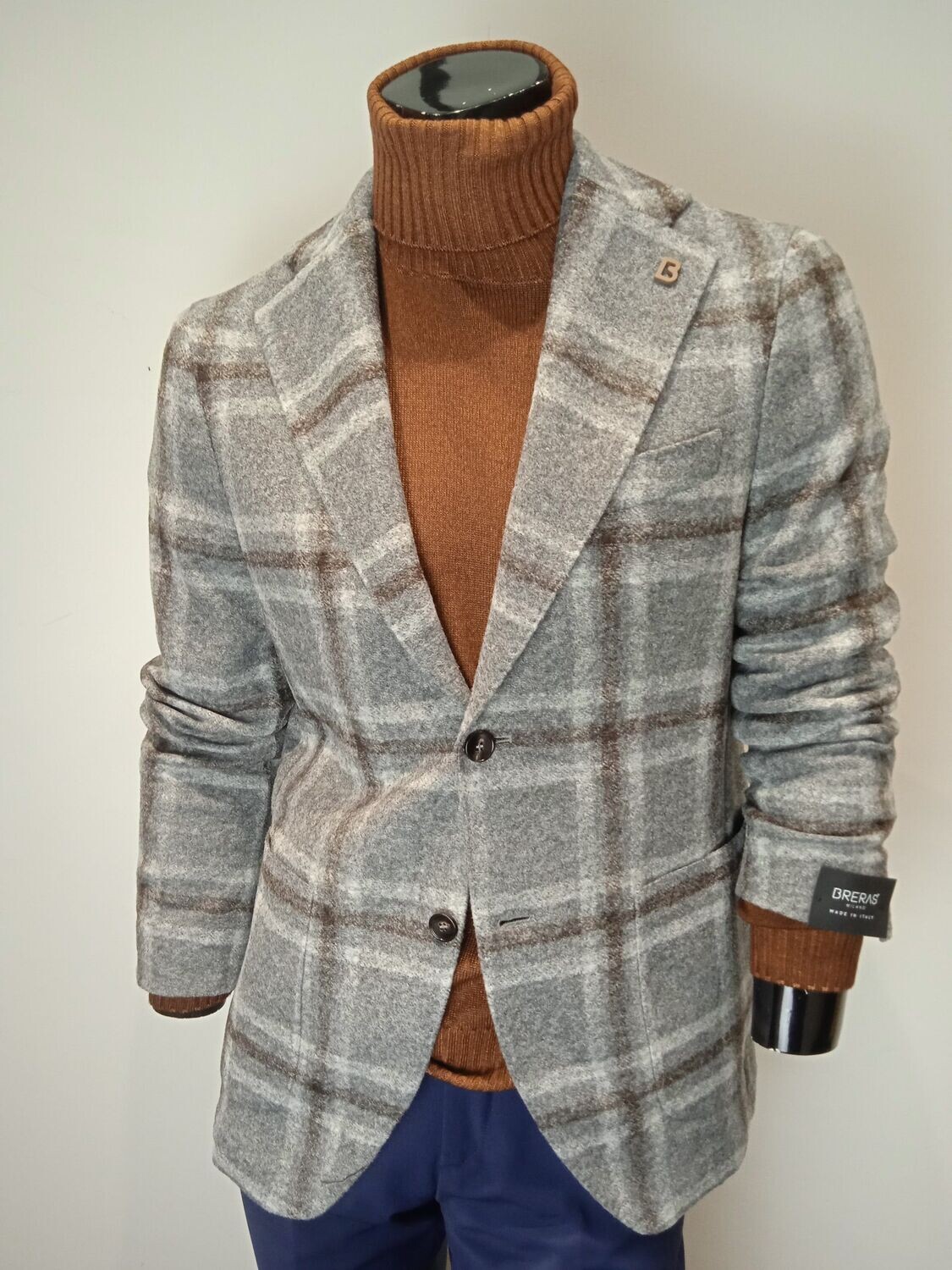 GIACCA  NAPOLI GRIGIO BRERAS MILANO