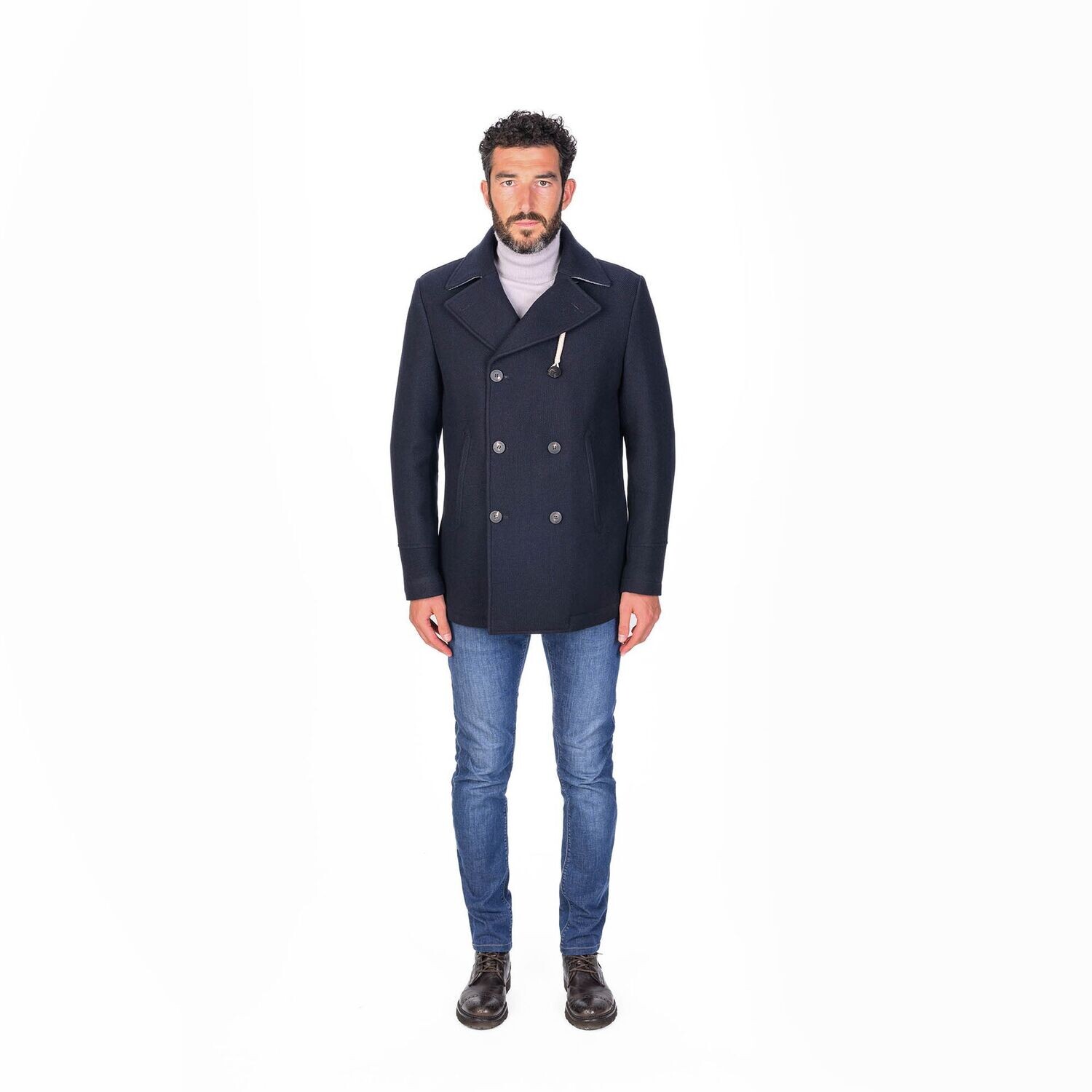 PEACOAT ISLAND BLU NAVY CAMPLIN