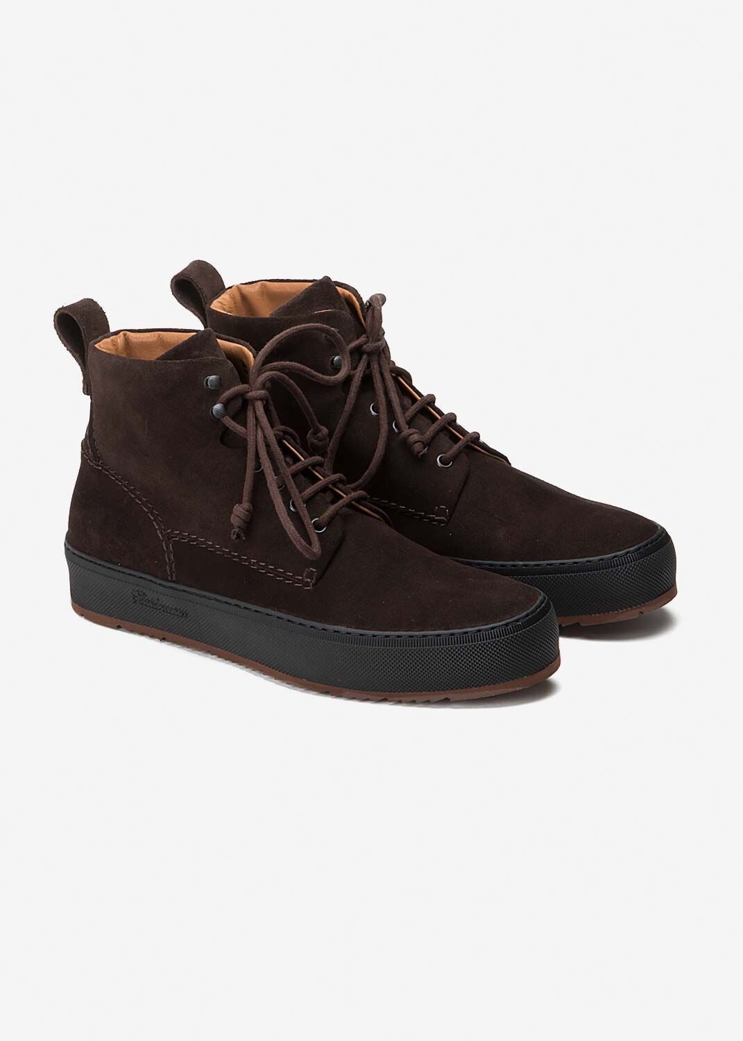 STIVALETTO HYDRO SUEDE CHOCO BARLEYCORN