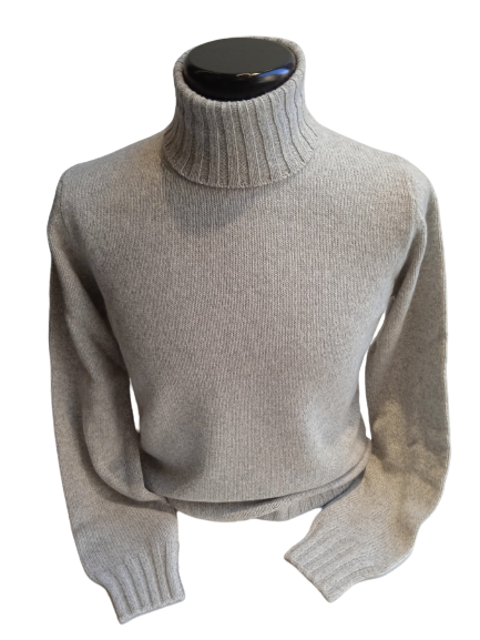 MAGLIA DOLCEVITA GRIGIO MELANGE FILIPPO DE LAURENTIIS