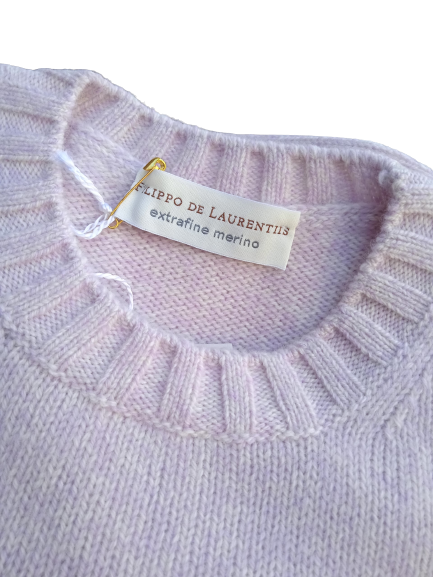 MAGLIA GLICINE MELANGE FILIPPO DE LAURENTIIS