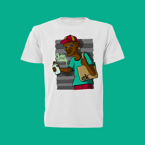 Streets Friendly Tshirt Print