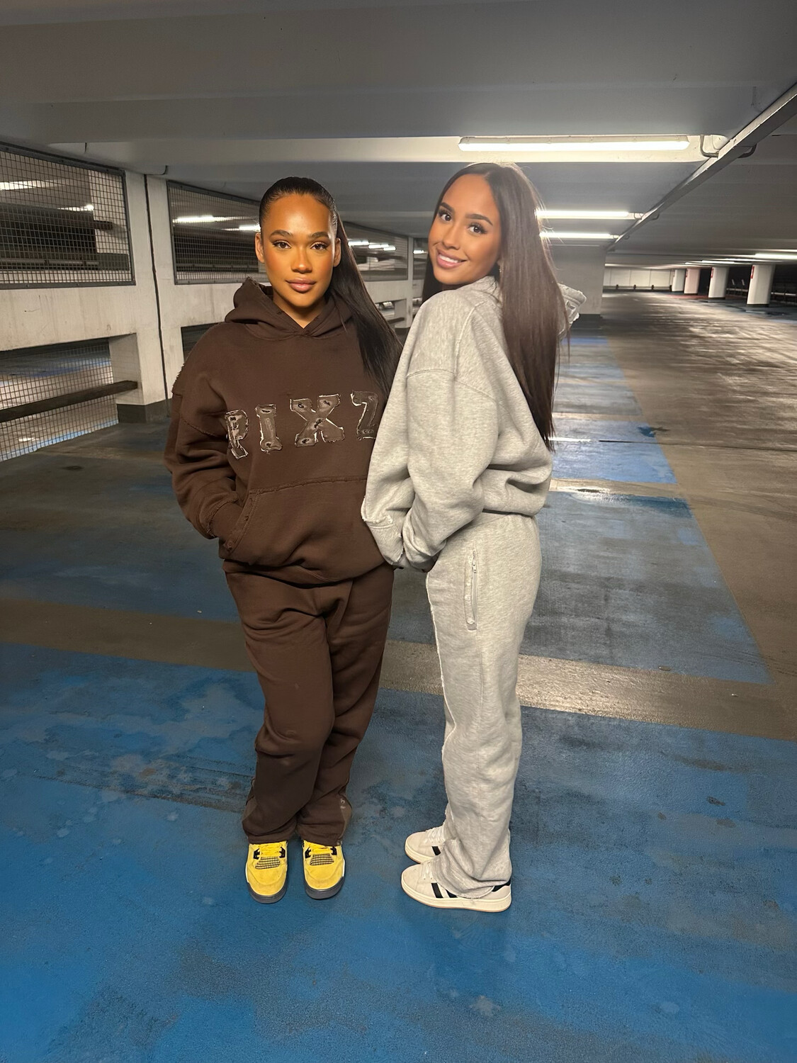 Brown oversized hoodie