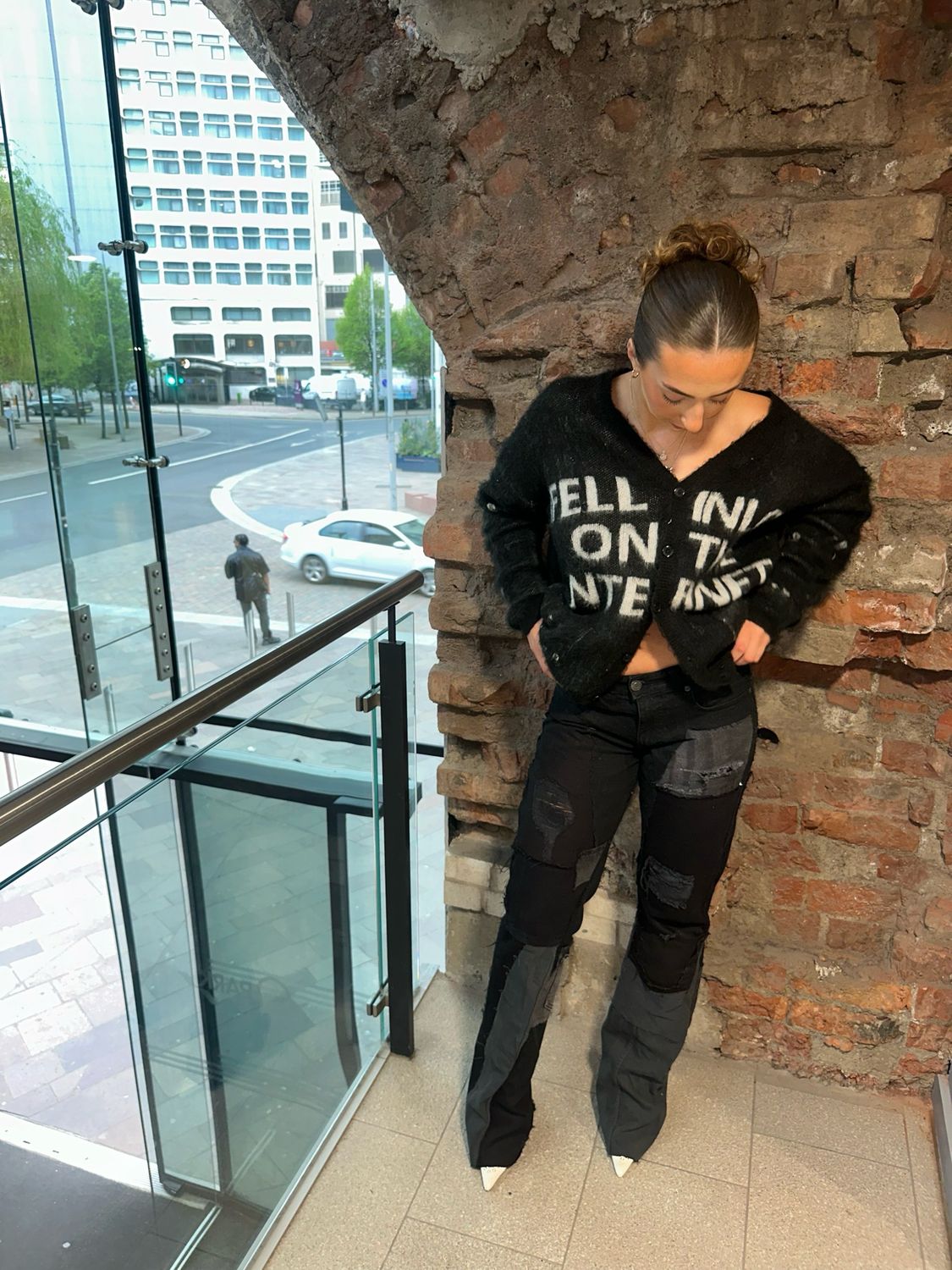 black jeans