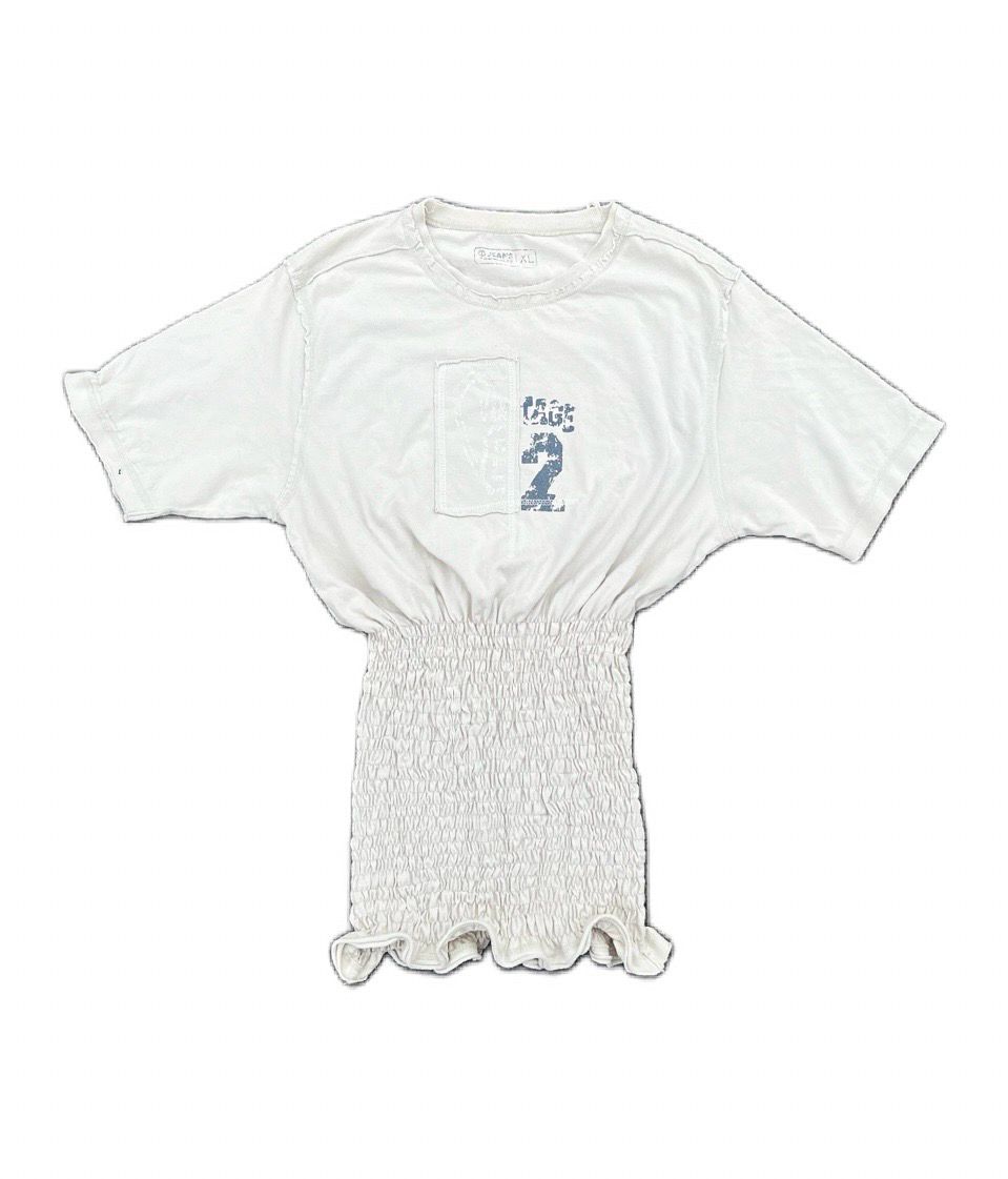 scrunch oversized t