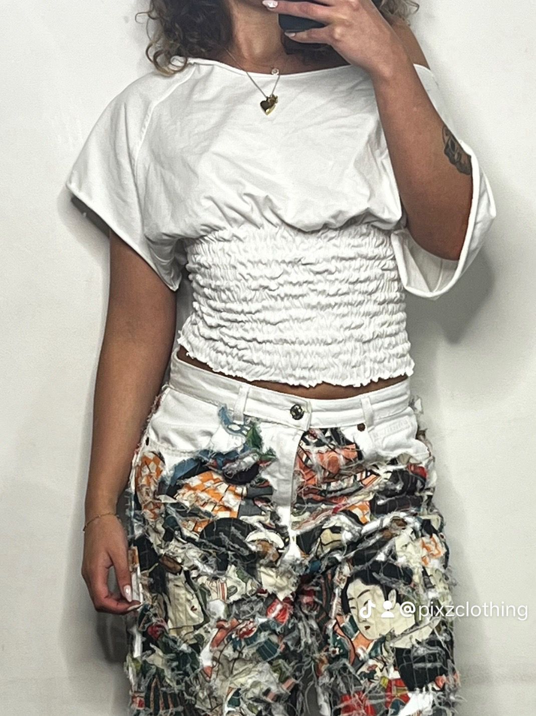 white t