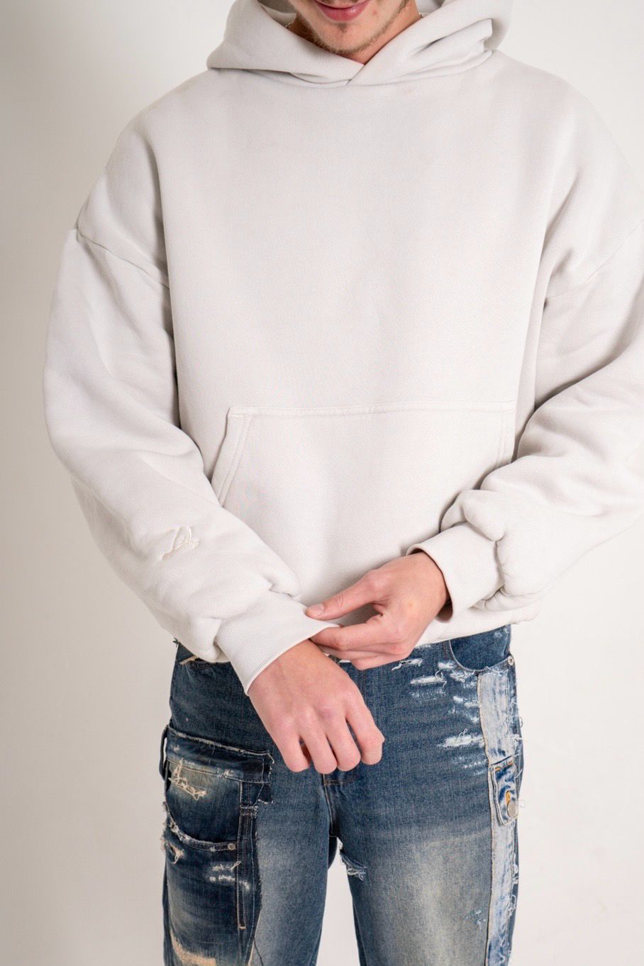 double lined hoodie