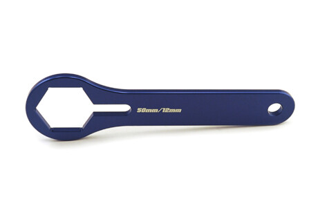 Lega di Alluminio 1,8 Pollici//2 Pollici Chiave per Tappi Forcella Anteriore Ammortizzatori Rimozione Installaer Riparazione Accessori Moto Adatti per CRF250R EBTOOLS Chiave per Tappi Forcella Blue