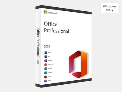 Microsoft Office Professional 2021 for Windows lifetime license. No more subscription.No monthly/annual fees