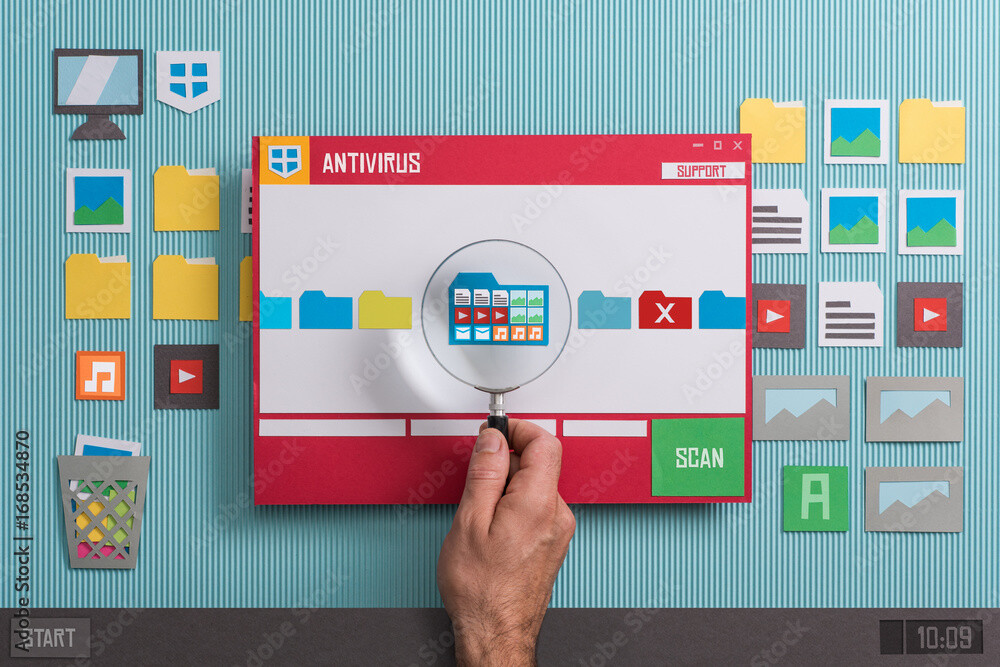 Antivirus software plus installation